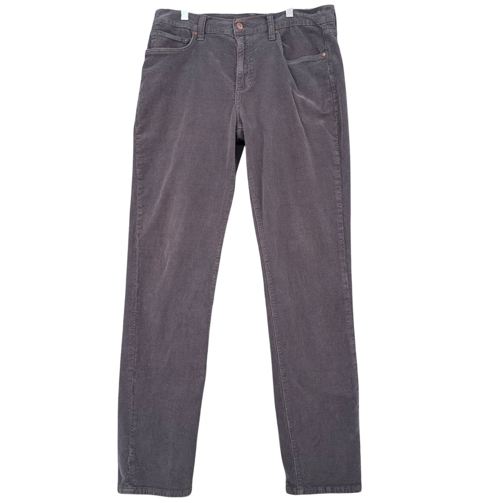 Joe's‎ Jeans Corduroy Pants Mens 34 Cotton Spandex Charcoal Gray